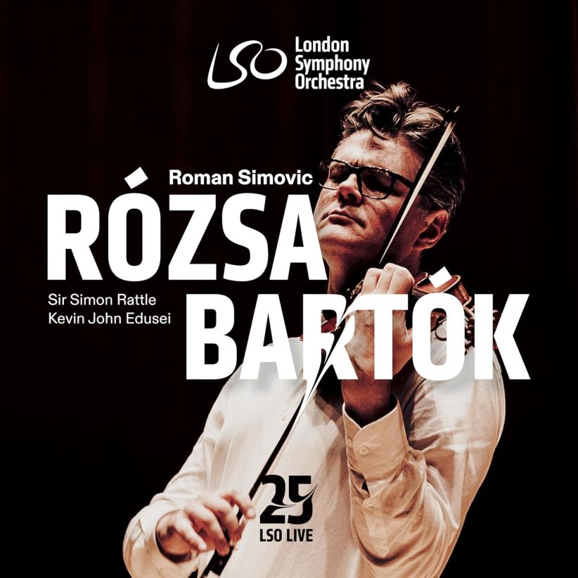 Simovic - Roman Simovic: Rózsa/Bartók on CD