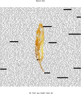 Bear's Den - So that you might hear me... 