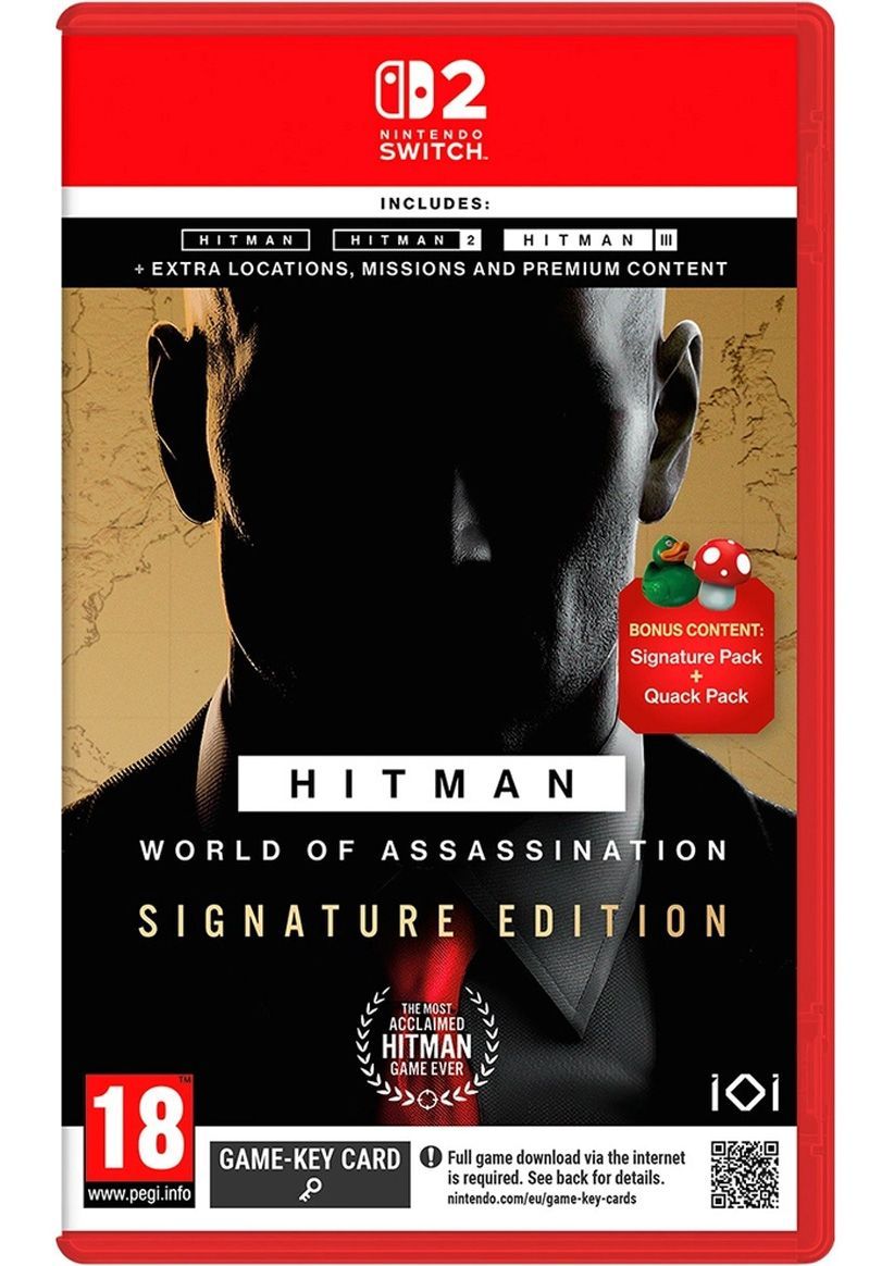 Hitman World of Assassination - Signature Edition on Nintendo Switch 2