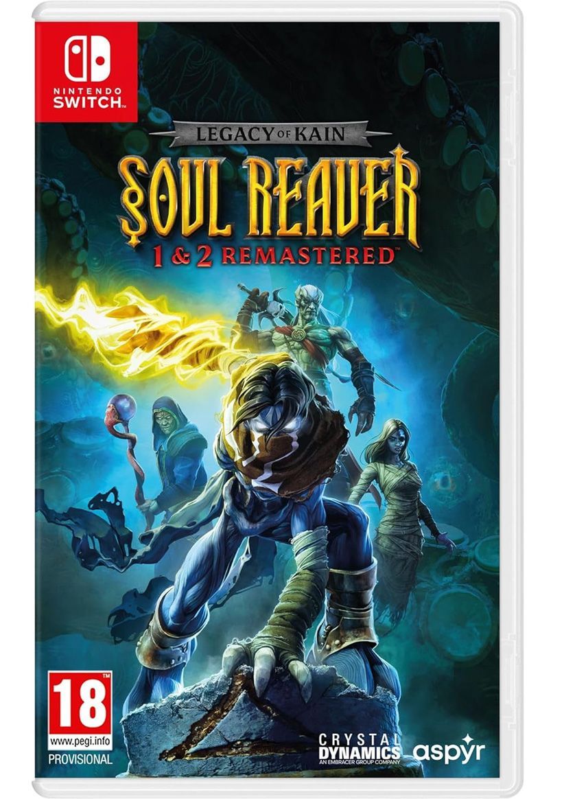 Legacy of Kain: Soul Reaver 1 & 2 Remastered on Nintendo Switch