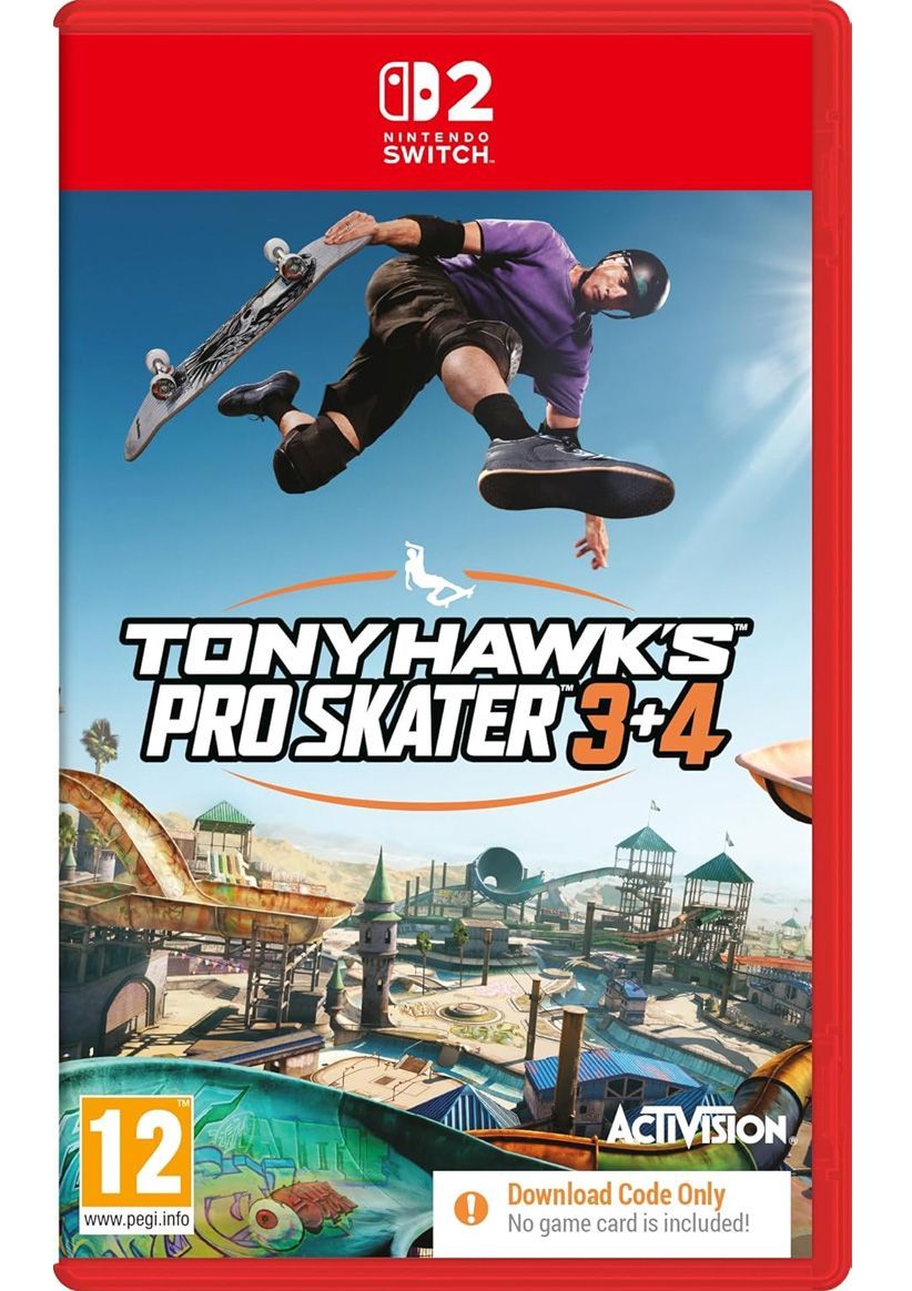 Tony Hawk's Pro Skater 3+4 on Nintendo Switch 2