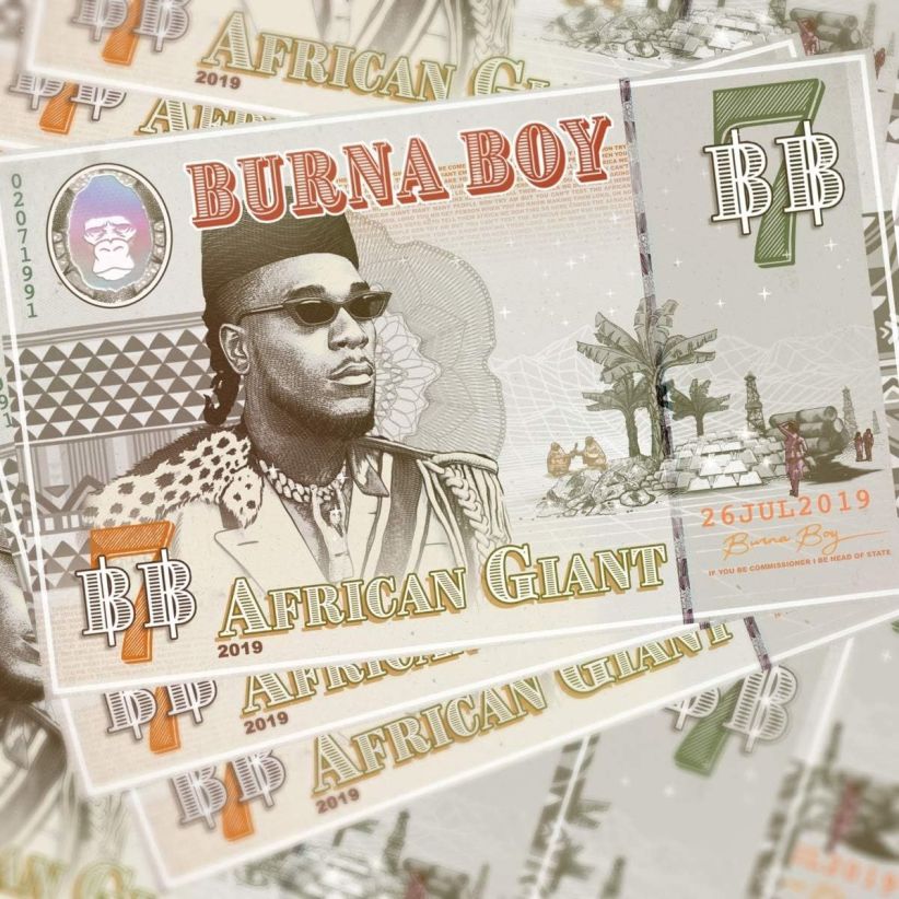 Burna Boy - African Giant on CD
