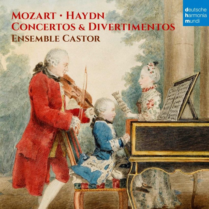 Ensemble Castor - Mozart & Haydn: Concertos & Divertimentos on CD