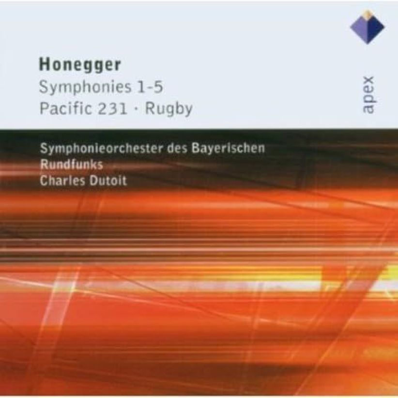 Honegger - Honegger: Symphonies Nos. 1-5 / Pacific 231 / Rugby on CD