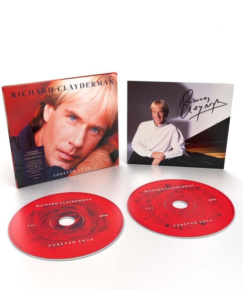 Richard Clayderman - Forever Love (Signed Edition) on CD