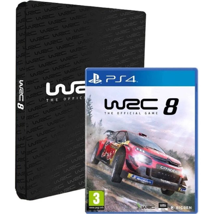 WRC 8 Collector's Edition (Including Steelbook) on PlayStation 4