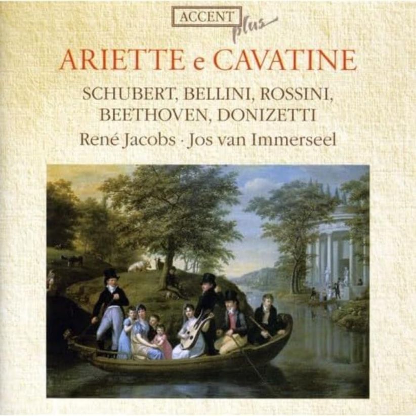 Rene Jacobs, Jos Van Immerseel - Ariette E Cavatine on CD