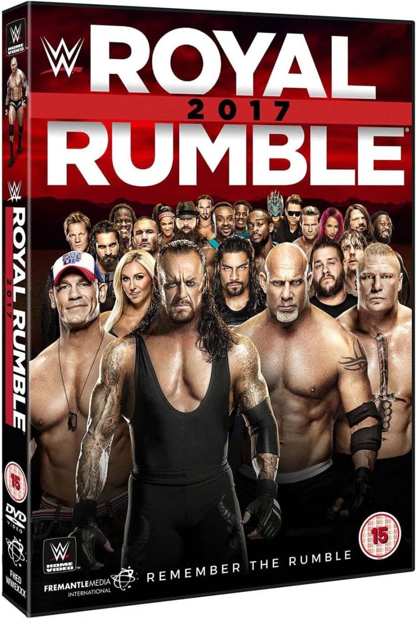 WWE Royal Rumble 2017 on DVD