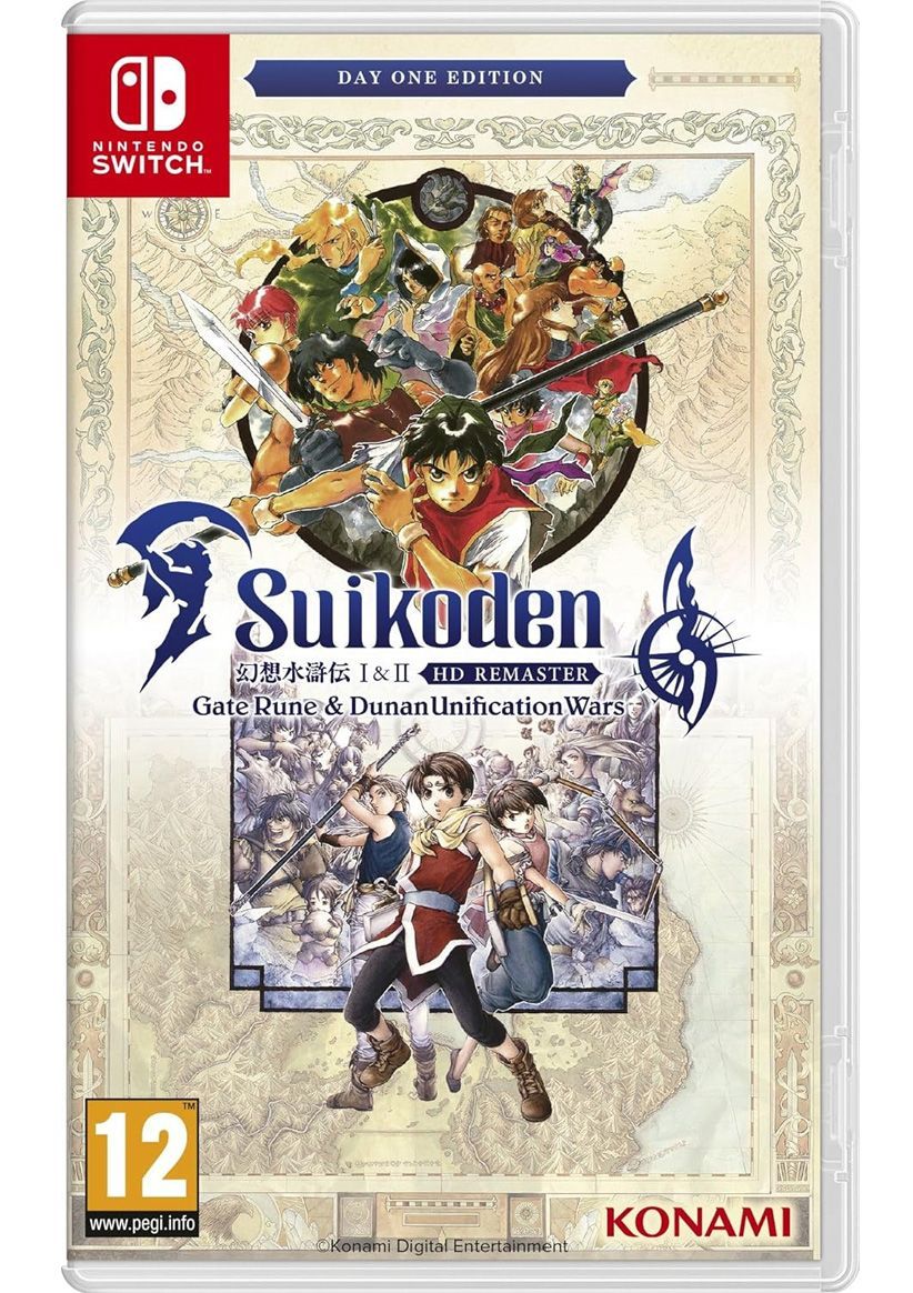 Suikoden 1 & 2 HD Remaster: Day 1 on Nintendo Switch