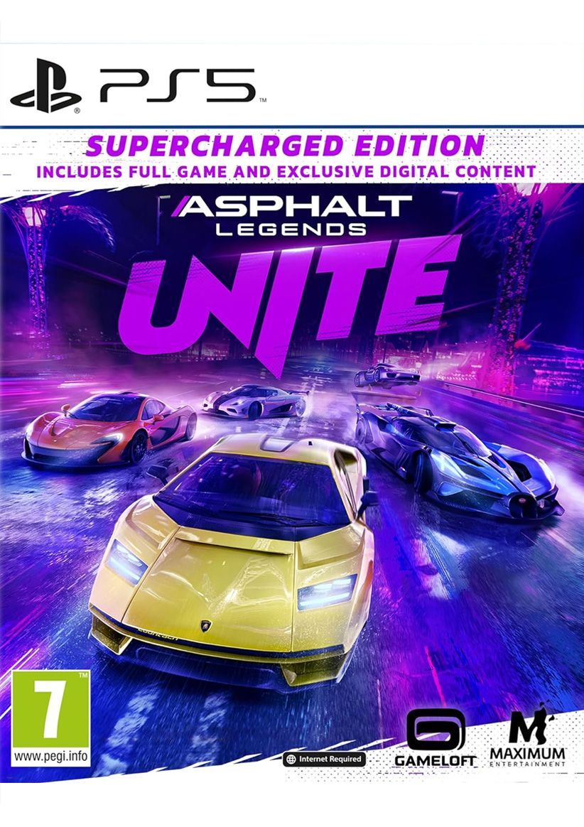 Asphalt Legends: Unite - Supercharged Edition on PlayStation 5