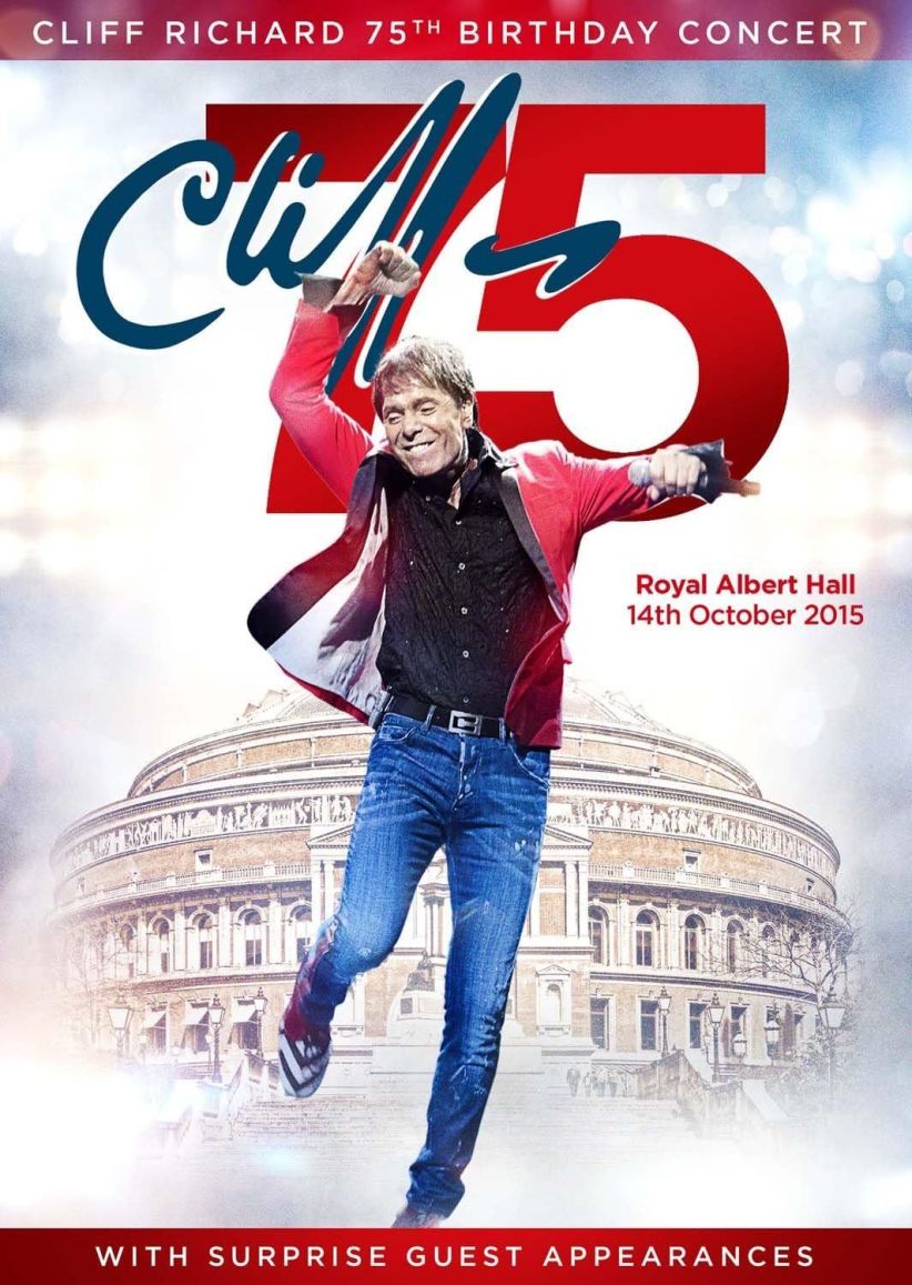 Cliff Richard: 75th Birthday Concert on DVD