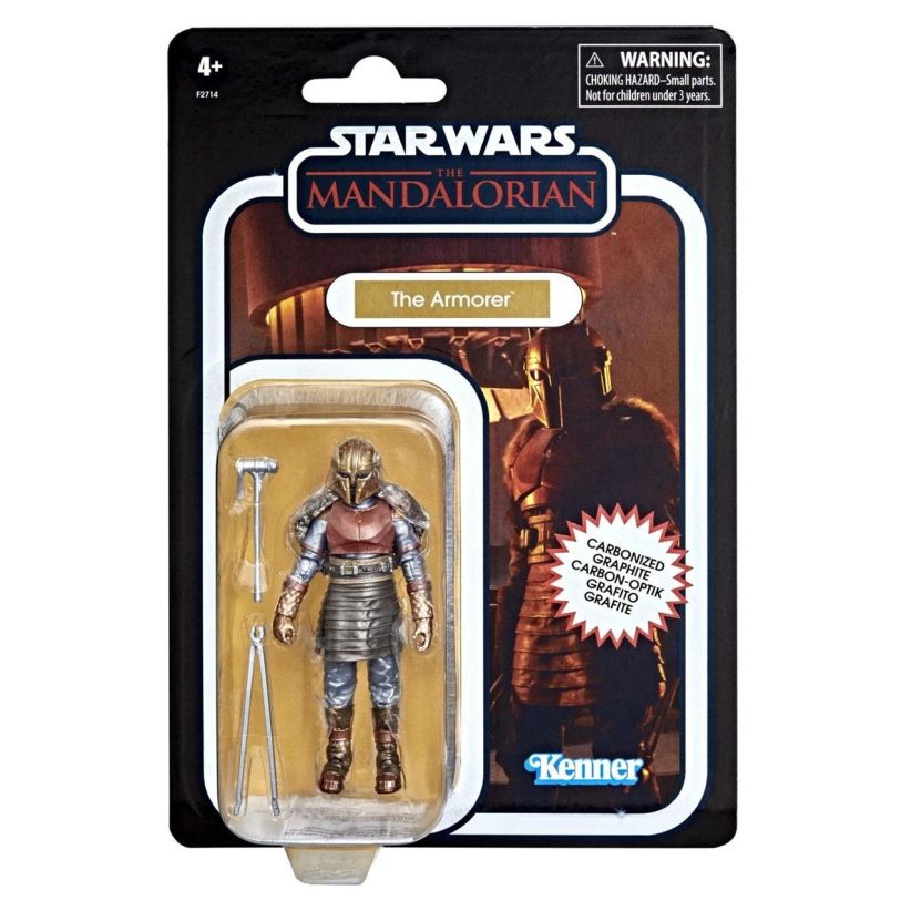 The Armorer Carbonized Star Wars Hasbro Vintage Collection 9.5cm on Action Figures