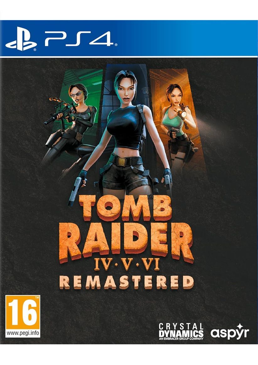 Tomb Raider IV-VI Remastered Starring Lara Croft on PlayStation 4