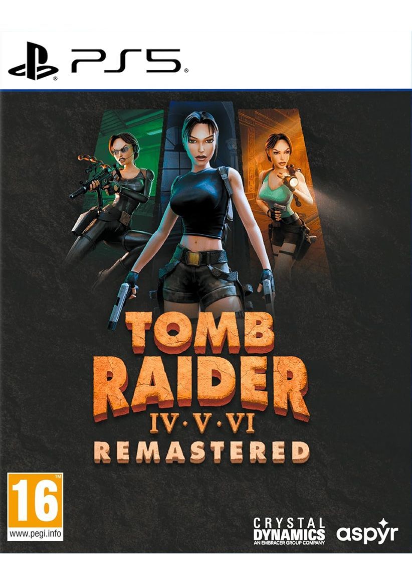 Tomb Raider IV-VI Remastered Starring Lara Croft on PlayStation 5