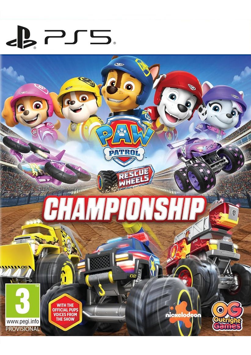 PAW Patrol Rescue Wheels: Championship on PlayStation 5