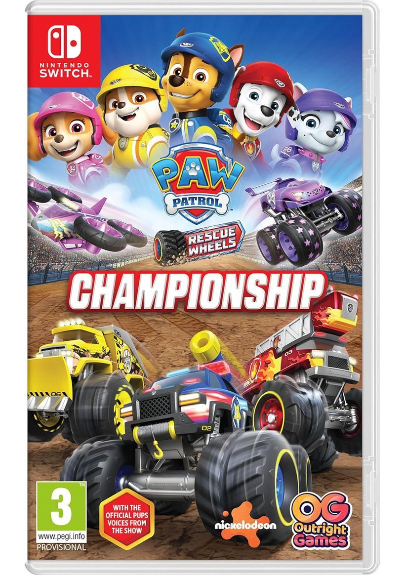 PAW Patrol Rescue Wheels: Championship on Nintendo Switch