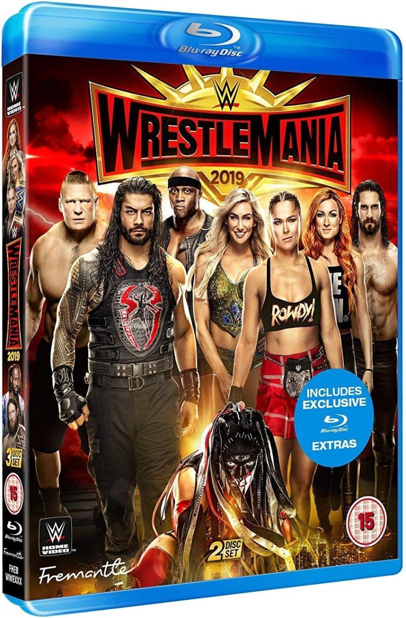 WWE: WrestleMania 35 on Blu-ray
