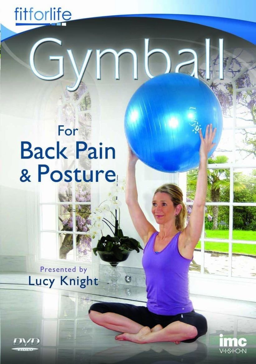 Gymball for Back Pain & Posture - Lucy Knight - Fit for Life Series on DVD