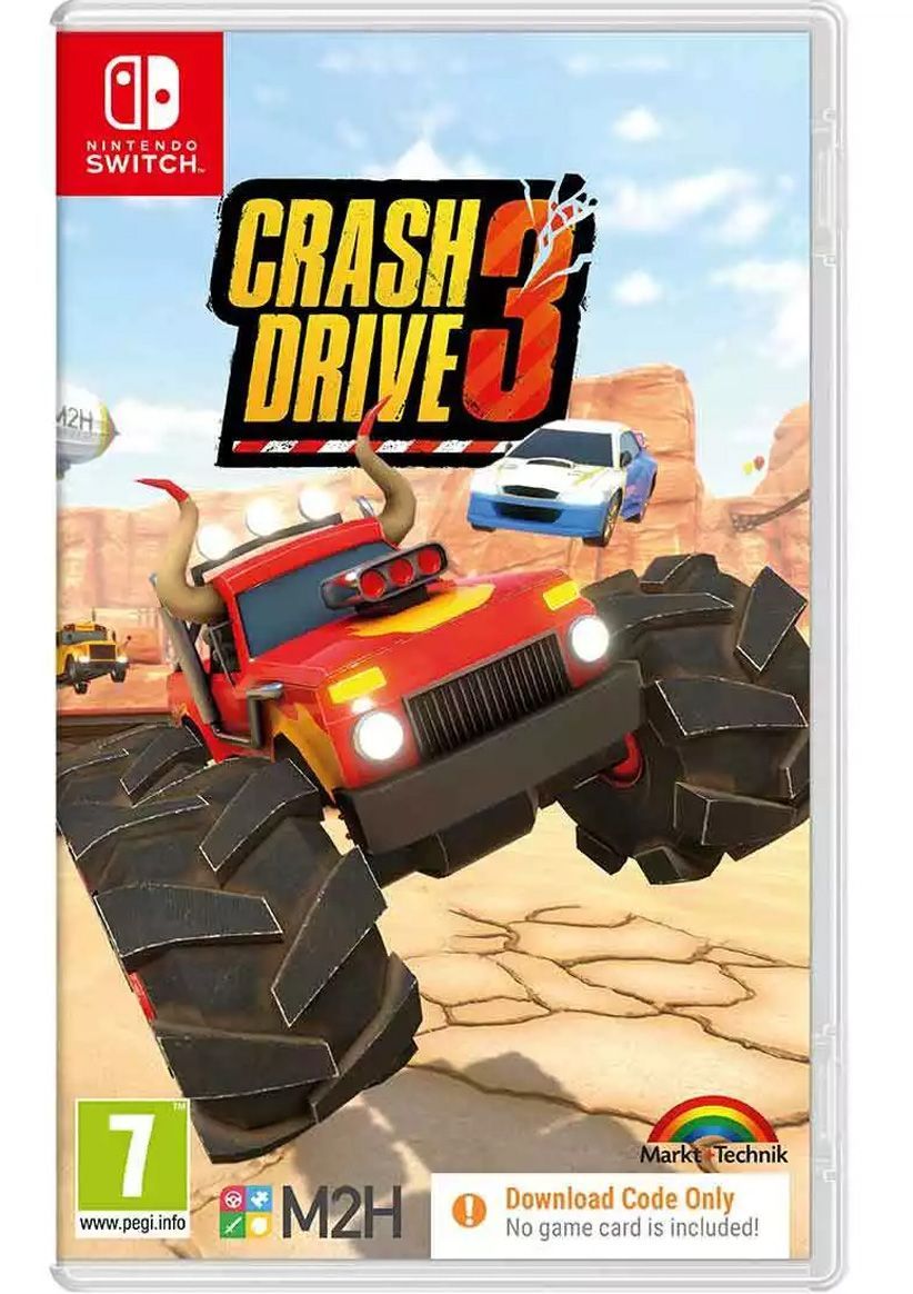 Crash Drive 3 (Code in a Box) on Nintendo Switch
