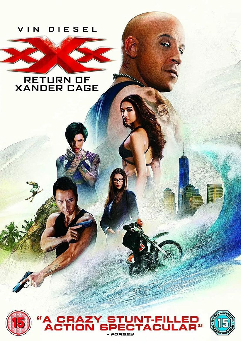 XXX Return of Xander Cage on DVD