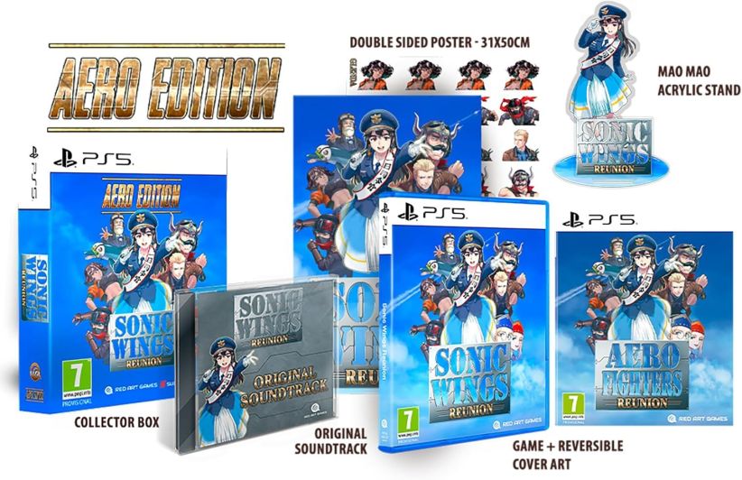 Sonic Wings Reunion Aero Edition on PlayStation 5