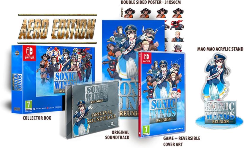 Sonic Wings Reunion Aero Edition on Nintendo Switch