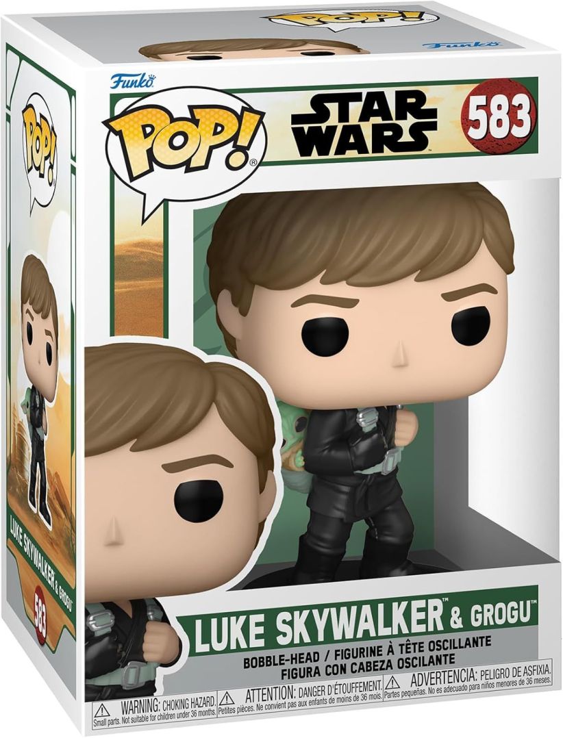 Funko Pop! Vinyl: Star Wars - Luke Skywalker & Grogu (Funko Pop) on Funko Po