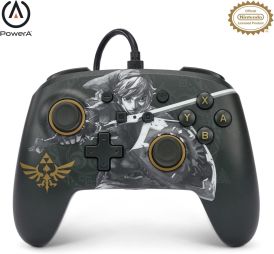 PowerA Enhanced Wired Controller for Nintendo Switch (Battle... 
