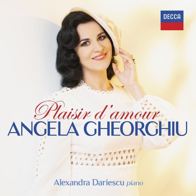 Angela Gheorghiu Alexandra Dariescu - Plaisir d'Amour on CD