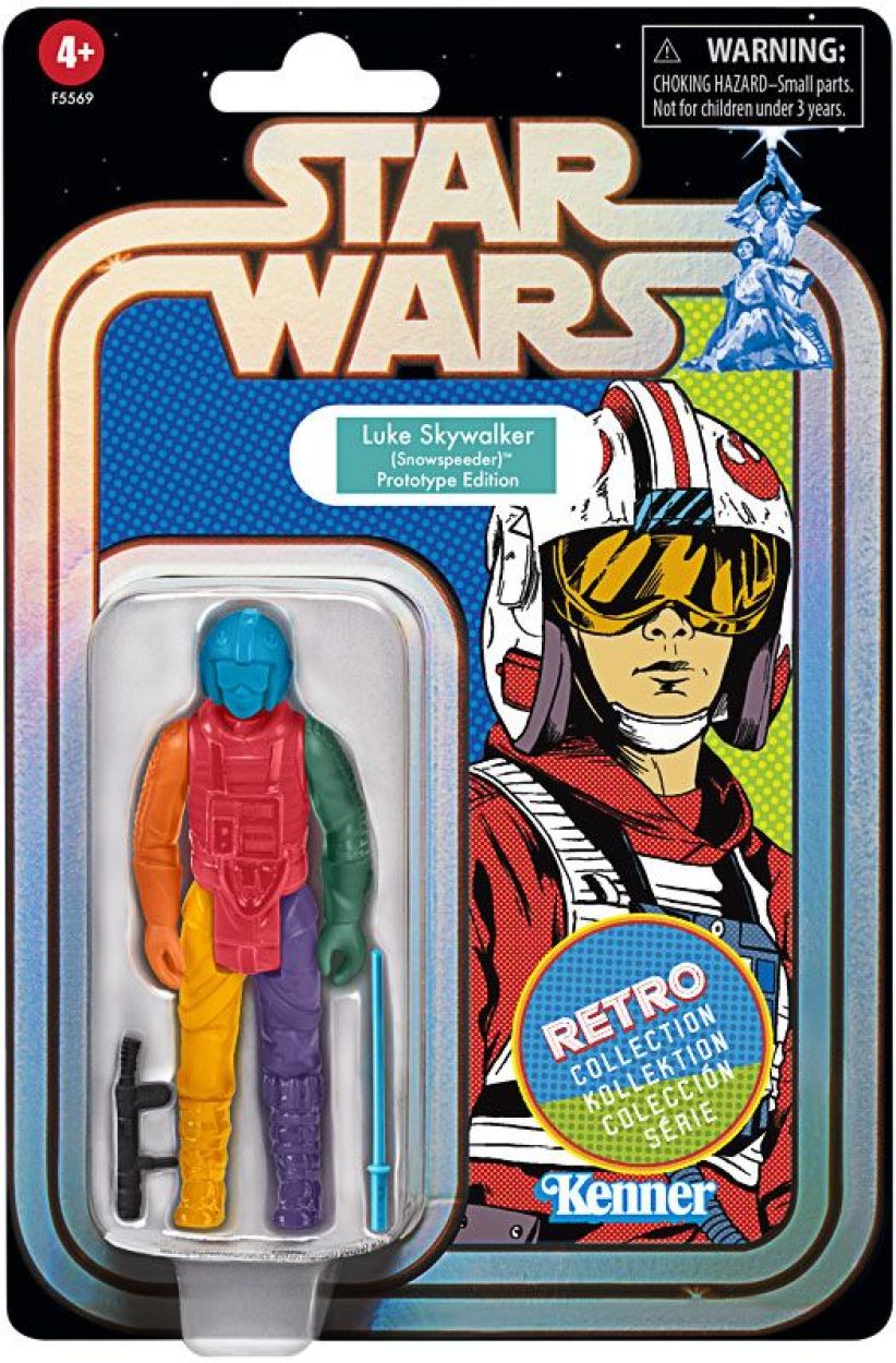 Hasbro STAR WARS - Luke Skywalker Snowspeeder - Figurine Retro Coll. 10cm on Action Figures