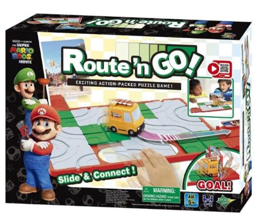 Super Mario Route n GO Puzzle Game