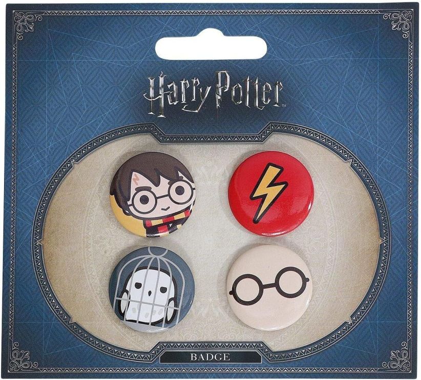 Harry Potter Cutie Button Badge Set 1 (Badges) on 