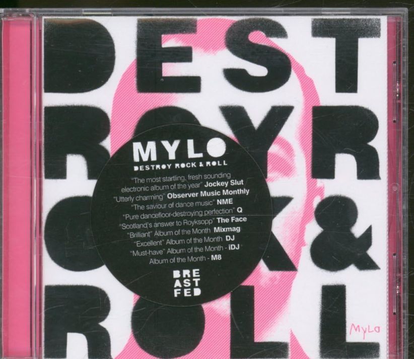 Mylo - Destroy Rock & Roll on CD