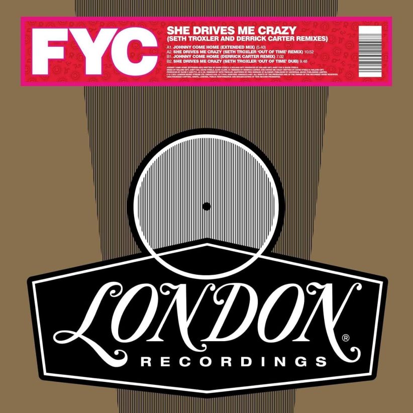 She Drives Me Crazy Derrick Carter remixes on Vinyl